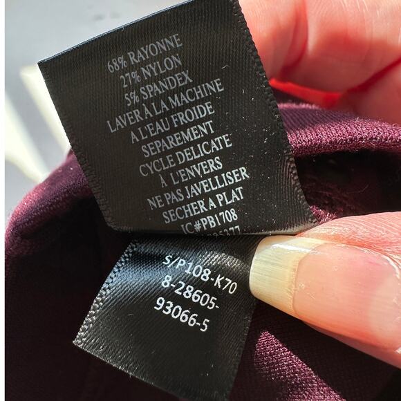 Sanctuary Eggplant Purple Pull On Jegging Legging Small - Picture 10 of 13